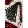 Fouet rouge et noir motif japonais 45 cm - Dreamy Festish