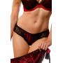 CULOTTE CATHERINE ROUGE/NOIR