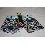 BOXER FREEGUN BLEU/BLANC