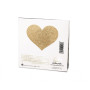 Flash - Cache-tétons Coeur dorés
