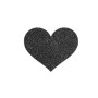 Flash - Cache-tétons Coeur noirs
