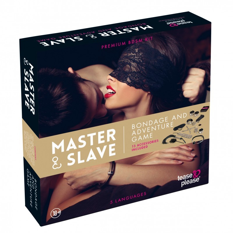 Master  Slave Premium - KIT BDSM