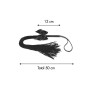 Fouet Lilly - Noir