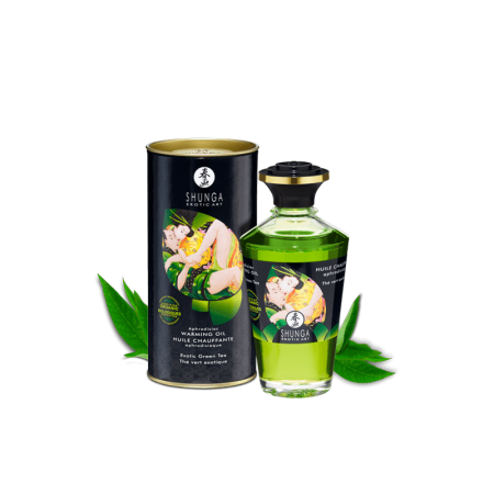 Huile aphrodisiaque organique  - Thé vert exotique