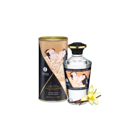 Huile chauffante aphrodisiaque - Vanille fétish 100ml 