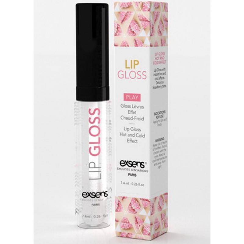 Gloss à lèvres effet Chaud froid fraise 7.4ml