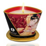 Bougie de massage lueur  caresses - Romance Fraise pétillante