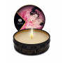Mini bougie de massage  Aphrodisia - Pétales de rose