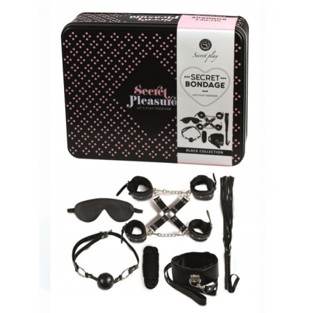 Ensemble BDSM 8 pcs 6148k - Noir