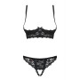 Letica Ensemble ouvert 2 pcs  - Noir