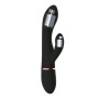 Vibromasseur Dorcel Glam Rabbit 21.8 cm - Noir  Or