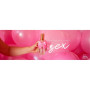 2 en 1 - Gel Intime  et de massage en silicone - Bubble gum - 100 ml