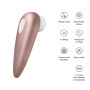 Stimulateur Satisfyer 1 Nouvelle génération - Or rose