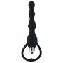 Chapelet anal noir vibrant