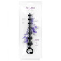 Chapelet plug anal noir 18cm