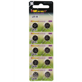 Boîte de 10 piles LR44
