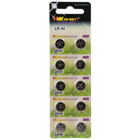 Boîte de 10 piles LR44