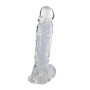 Gode jelly transparent ventouse taille XL 22cm