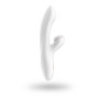 Stimulateur vibromasseur Satisfyer Pro G-Spot Rabbit - Blanc  Or rose