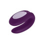 Stimulateur connecté pour couple Satisfyer Double Joy - Violet