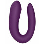 Stimulateur connecté pour couple Satisfyer Double Joy - Violet