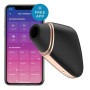 Stimulateur connecté Satisfyer Love Triangle - Noir et Or