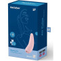 Stimulateur connecté Satisfyer Curvy 2 - Rose
