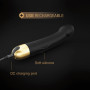 Vibromasseur Real Vibration M 22 cm 2.0 - Noir et Or