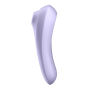 Stimulateur connecté Satisfyer Dual Pleasure - Mauve