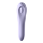 Stimulateur connecté Satisfyer Dual Pleasure - Mauve