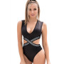 Body string noir échancré - RECMAL2561BLK  Reconditionné
